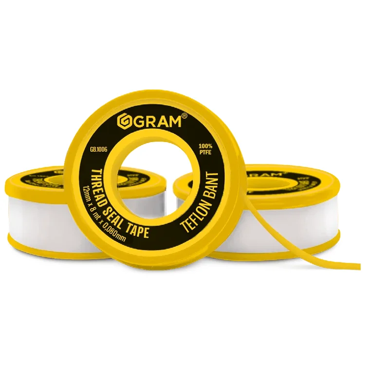 gb1006 Yellow Gas Line PTFE Tape - Image 1