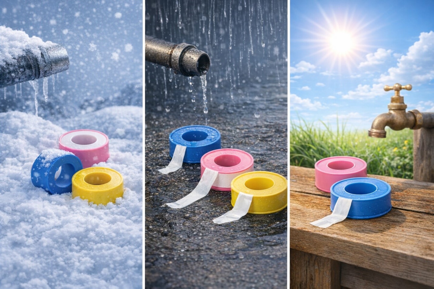 انتخاب نوار تفلون بر اساس اقلیم ایران