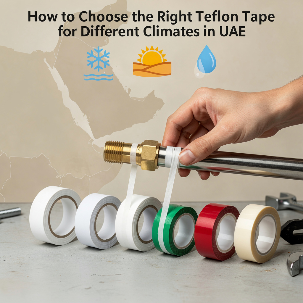 How to Choose the Right Teflon Tape for Different Climates in the UAE